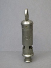 Vintage Hudson LCC London County Council Metropolitan Whistle Circa 1938 to 1939