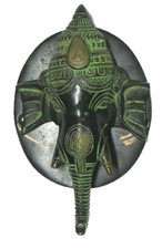 Elephant Shape Door Knocker Antique Style Handmade Brass Door Bell Home Décor