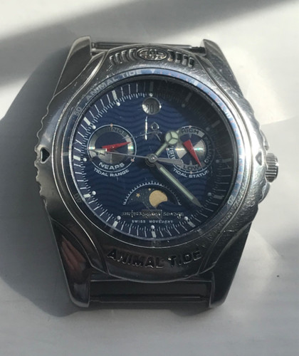 Animal tide moon phase watch - animal,