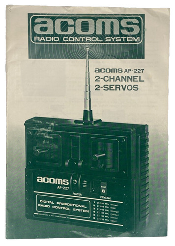 Acoms 227 radio control - radio,