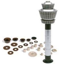Herpa Wings Scenix Airport Control Tower Set 1/500 Scale Model 519670