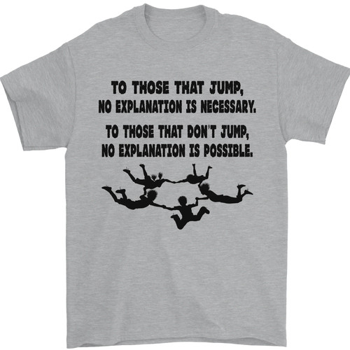 Skydiving explanation - no,