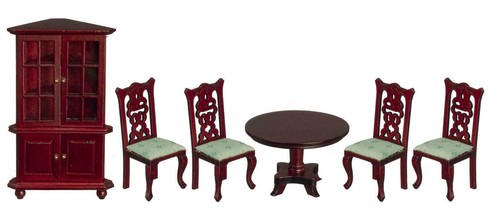 Dolls house victorian mahogany - dolls,