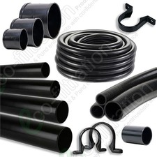 Heavy Duty Black PVC Waste