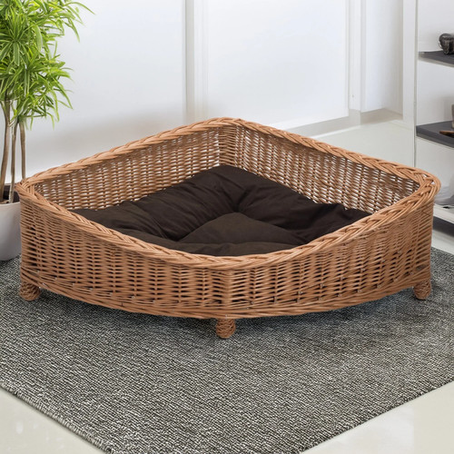 Luxury wicker dog corner - luxury,
