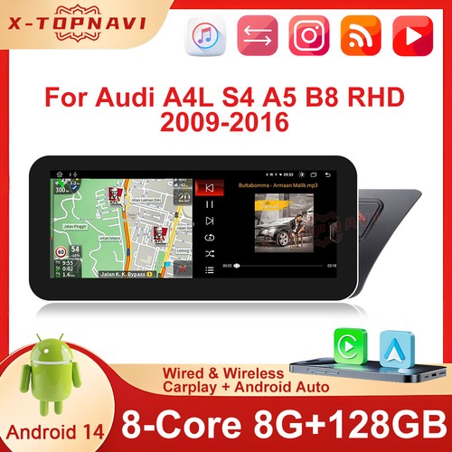 128gb for audi a5 - 8+128gb, a4/a5/b8