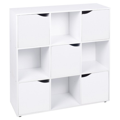 Cube wooden bookcase - 6,