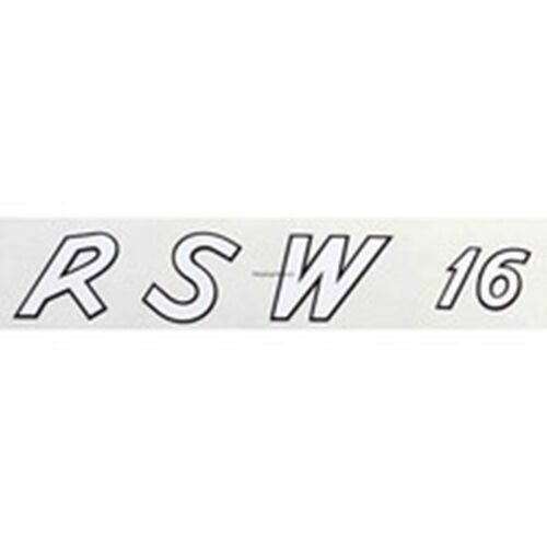 Raleigh rsw decal - rsw, 16