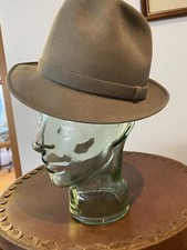 AKUBRA  Vintage Grey Trilby Man’s Hat.Size 54. As New And Unworn. Style “Turin”.