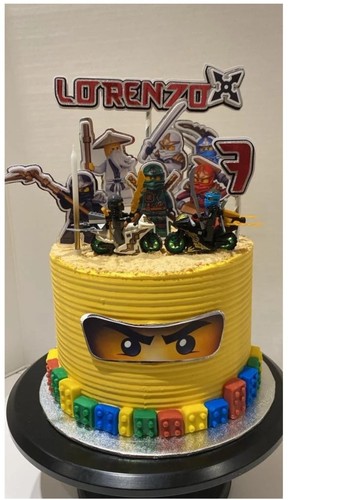 Ninjago cake topper name - topper,