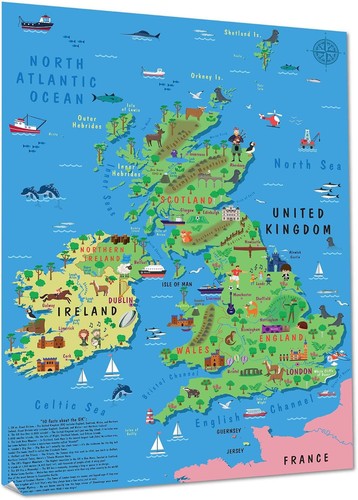 Children ireland map - ireland,