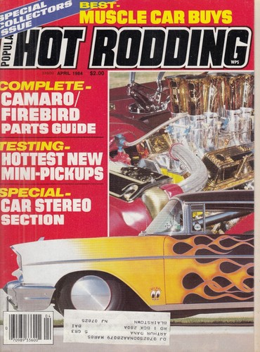 Popular hot rodding april 1984 - hot,
