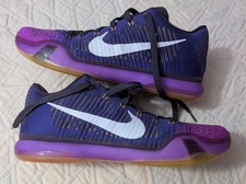 Nike Kobe X 10 Elite Low Purple Shoes Men’s Size 11.5