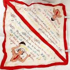 Vintage Red Ivory Graphic