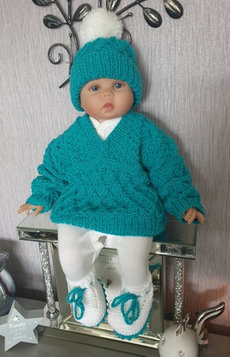 Hand knitted baby - baby, outfit
