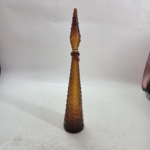 Empoli amber wave glass genie - empoli,
