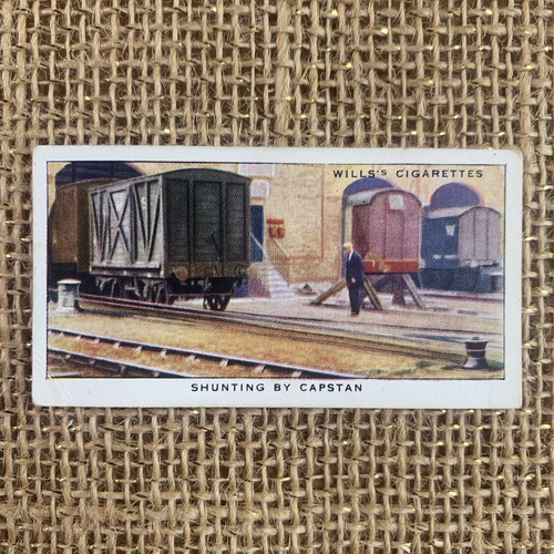 Shunting capstan railway - capstan,