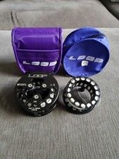 Vintage Loop Fly Fishing Reel Model 1.5, Spare Spool For Model 1 Or 1.5 W/ Cases