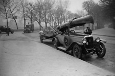 Arrival a Canadian canoe roof a car Cours Albert Ier Boat Show- 1932 4x6 Photo