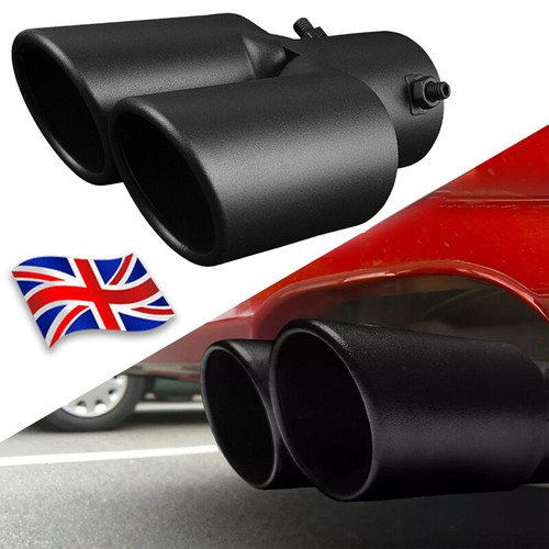 Dual outle car exhaust muffler - car,