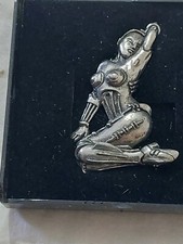 Maria Robot Pin Badge