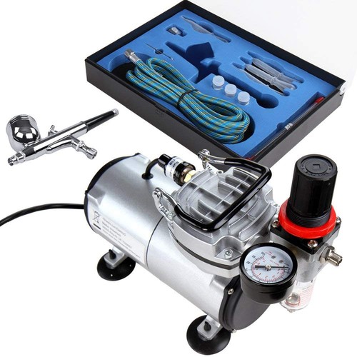 Timbertech airbrush kit with - airbrush,
