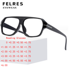 Men Women Blue Light Blocking Reading Glasses Large Frame Square Classic Glasses