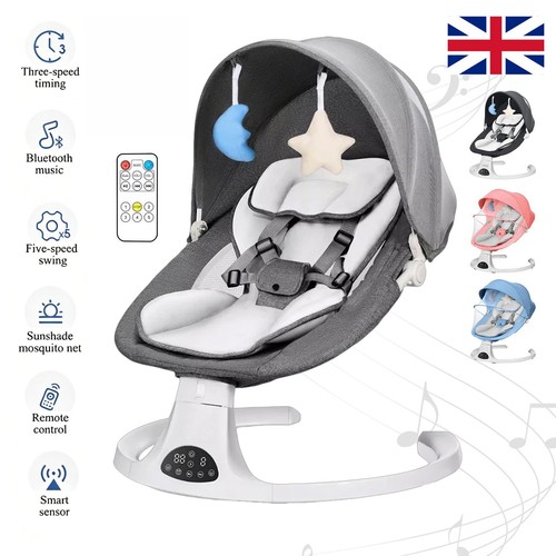Bluetooth electric baby swing - electric,