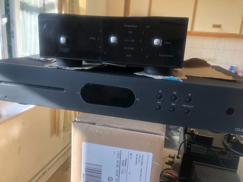 Audiolab 6000cdt and - and, rega