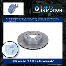 2x Brake Discs Pair Vented