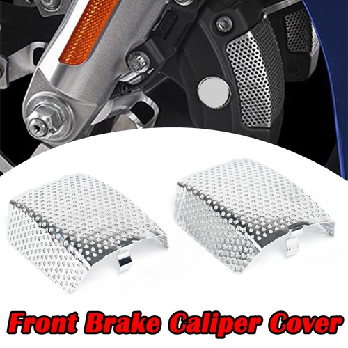 Chrome front brake caliper - brake,