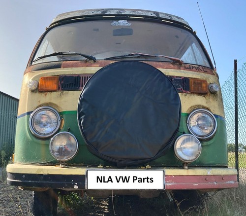 Black vinyl spare wheel - spare,