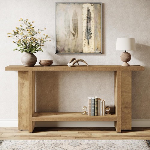 Farmhouse entryway console - farmhouse,