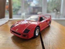 Ferrari F40 - Diecast Model Car - 1/24 Scale - Mira - Red