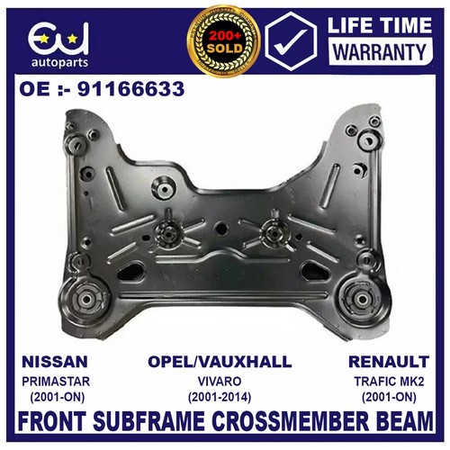 Front subframe crossmember - subframe,