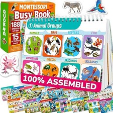  Activity Busy Book For Kids -