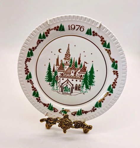 Vintage spode christmas - christmas, plate