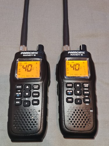 Handheld radio president - radio,