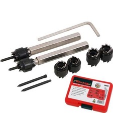 Neilsen 9pc HSS Spot Weld Cutter 3/8" & 5/16" Removal Drill Bit Set 