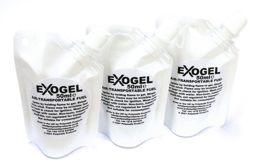Exogel camping stove gel - camping,