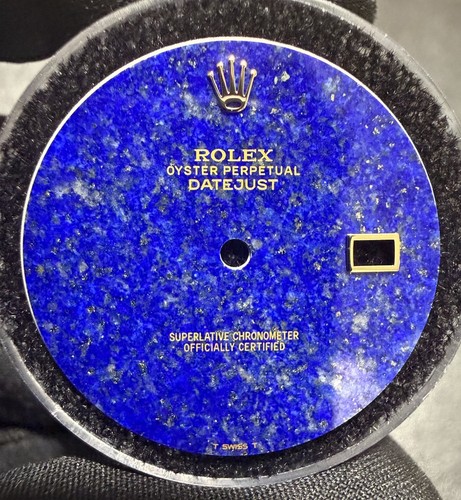 Rolex datejust custom lapis - rolex,