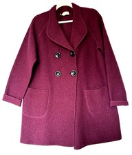 Wool Jacket Purple Large