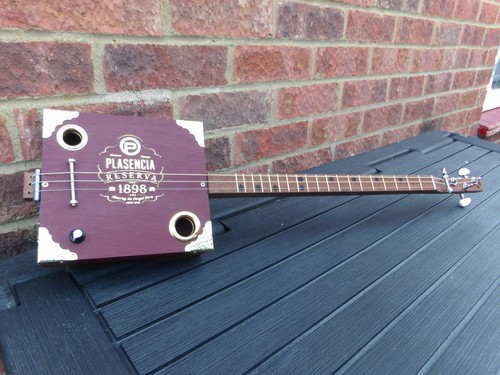 String homemade fretted - string,