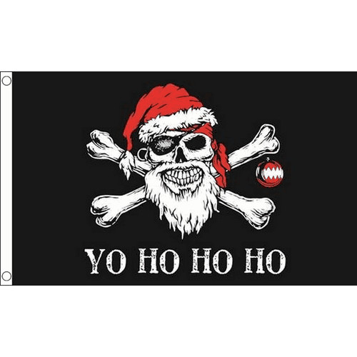 Santa pirate skull - yo,