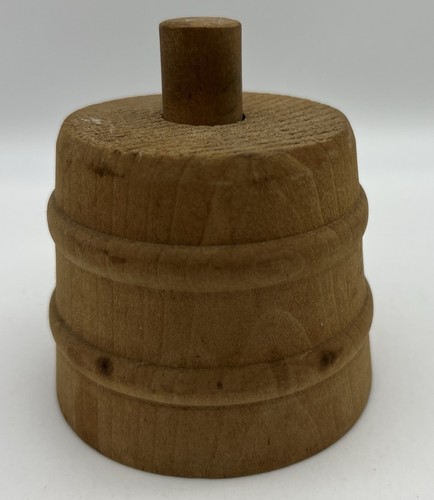 Vintage antique round wooden - vintage/antique,