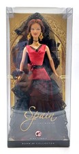 2007 Spain Dolls of the World Pink Label Barbie Doll / DotW, Mattel L9583, NrfB