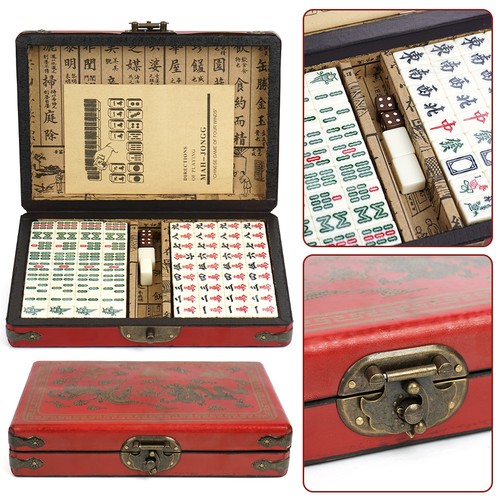 144 tiles mah jong set - 144, vintage