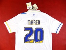 NEW LEEDS UNITED FC 2011/2012 #20 MAREN MACRON HOME FOOTBALL SOCCER SHIRT SIZE:S
