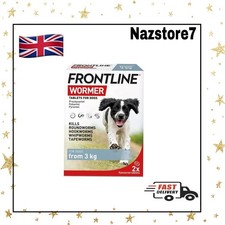 FRONTLINE WORMER Worming Tablets for Dogs  2 Tablets UK