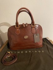The Bridge Zip Around Leather Bag With Carry Strap - New With Tags 